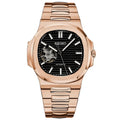 NAUT MOD - ROSE GOLD - BLACK (OPEN HEART)