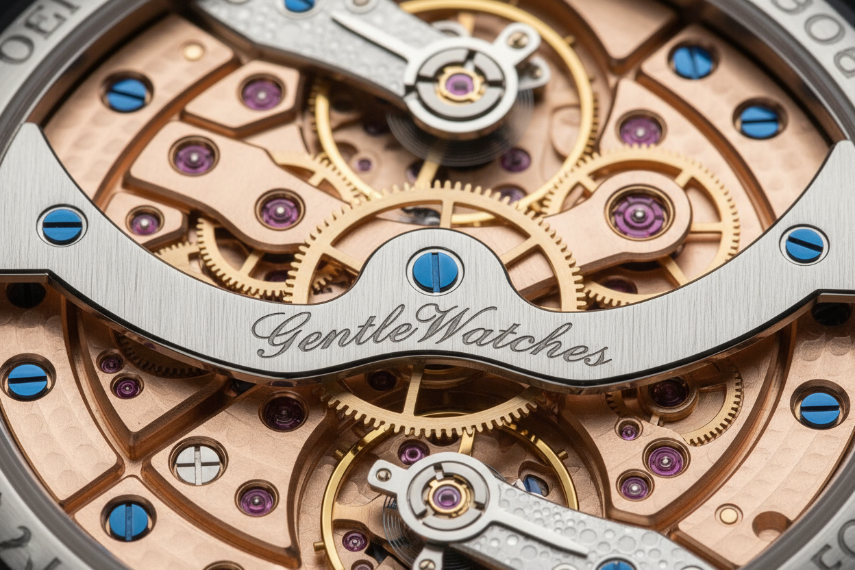 Uhrenwerk mit dem Namen GentleWatches 